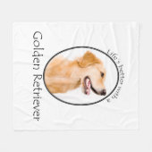 Lifes Better Golden Fleece Blanket (Voorkant (Horizontaal))