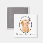 Lifes Better Golden Magnet (Voorkant / Achterkant)