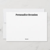 Life's Cowboy Quote Boer Rancher Country Western Feestdagenkaart (Achterkant)