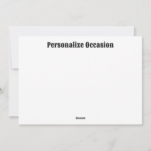 Life's Cowboy Quote Boer Rancher Country Western Feestdagenkaart (Achterkant)