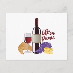 Lifes een Picknick Briefkaart
