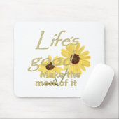 Life's Good Mousepad Muismat (Met muis)