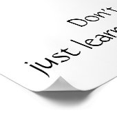 Life's Lessons Poster (Hoek)