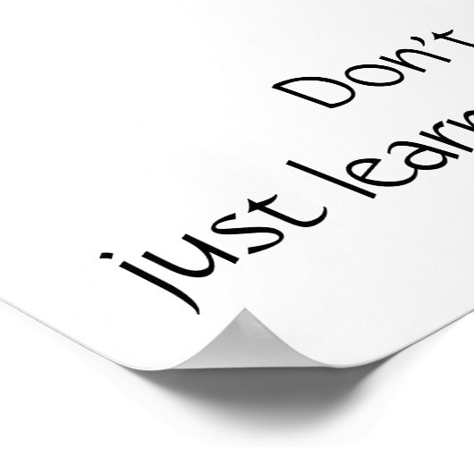 Life's Lessons Poster (Hoek)