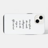 Life's Next Act iPhone Case Hoesje (Achterkant horizontaal)