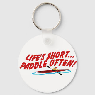 Lifes Paddle OftenShort Sleutelhanger