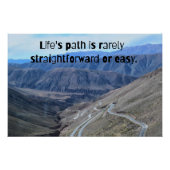 Life's path.Glossy Poster (Voorkant)