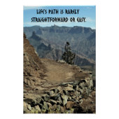 Life's path. Poster (Voorkant)