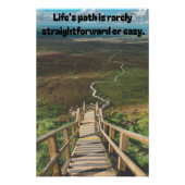 Life's path. Poster (Voorkant)