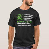 Lifes USA American Flag Transplant T Shirt doneren (Voorkant)