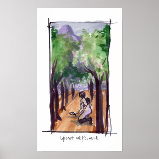 Life's Work Print (Voorkant)