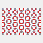 Lifesaver-boedel met behoud van levensonderhoud in inpakpapier vel (Voorkant)