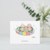 LifeSaver Briefkaart van April McCallum (Staand voorkant)