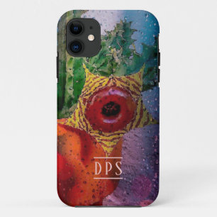 Lifesaver Cactus door een regenachtig venster Case-Mate iPhone Case