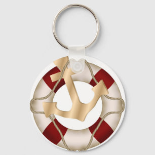 Lifesaver en Anchor Sleutelhanger