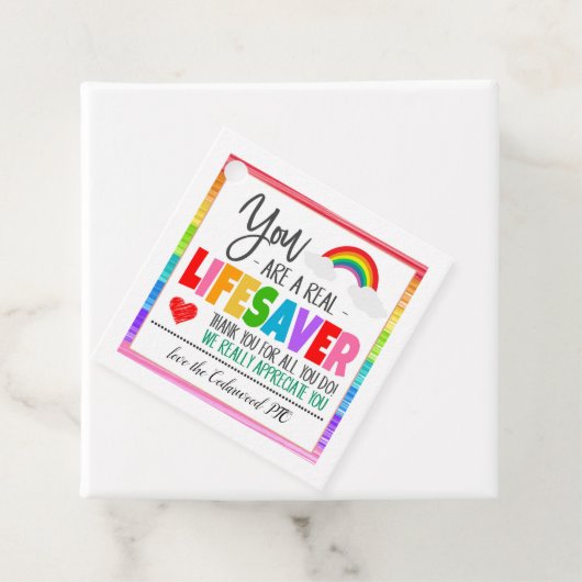 Lifesaver Gift Label (In situ)