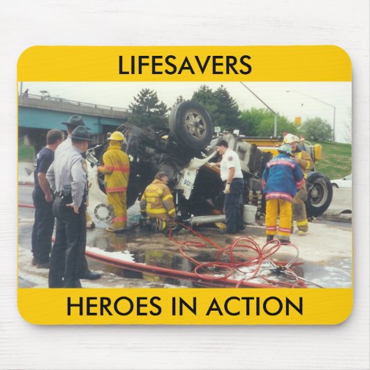LIFESAVERS - mousepad Muismat (Voorkant)