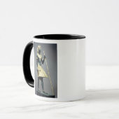 Lifesize beeldje van de koning mok (Voorkant links)