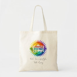 Lifestyle Koh Tao Logo Schoudertas Tote Bag