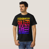 LIFESTYLE MODE CULT - gekleurd T-shirt (Voorkant volledig)