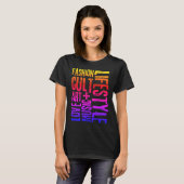 LIFESTYLE MODE CULT - gekleurd T-shirt (Voorkant volledig)