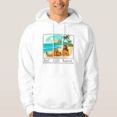 Lifestyle: Surf. Chill. Repeat. Hoodie (Voorkant)