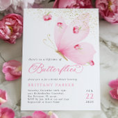 Lifetime Butterflies Bruids Douche Uitnodiging