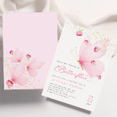 Lifetime Butterflies Bruids Douche Uitnodiging