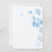 Lifetime Butterflies Romantisch Blauw Vrijgezellen Kaart (Achterkant)