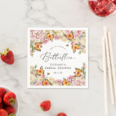 Lifetime of Butterflies Peonies Bridal Shower Servet (Insitu)