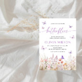 Lifetime of Butterflies Vrijgezellenfeest Party Kaart