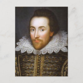 Lifetime portret van Shakespeare Briefkaart