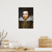 Lifetime portret van Shakespeare Poster (Keuken)