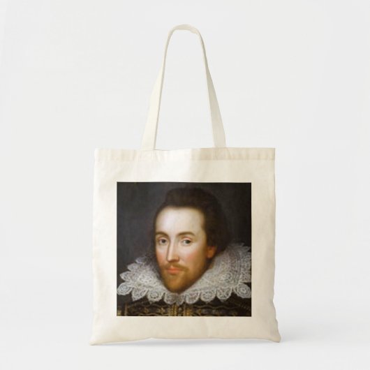 Lifetime portret van Shakespeare Tote Bag (Voorkant)