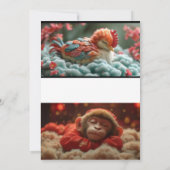 Lifetime Promise: Dromerige Teddybeer bruiloft uit Kaart (Achterkant)