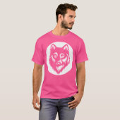 Lifetime Wolf Pack Member Howling Distress T-shirt (Voorkant volledig)