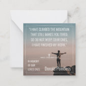 Lifeworks 002-briefkaart notitiekaartje (Voorkant)