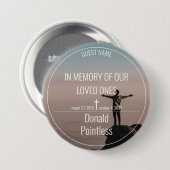 Lifeworks 002 knop ronde button 7,6 cm (Voorkant /achterkant)