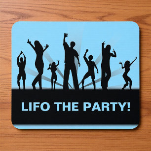 Lifo het Feest Grappige Accountant Grap Matje Muismat