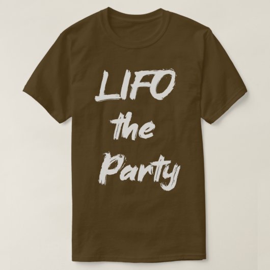 LIFO van Partij 4 T-shirt (Design voorkant)