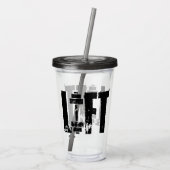 LIFT ACRYL DRINKBEKER (Achterkant)