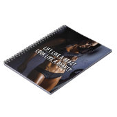 Lift als een beest, eruit als een schoonheid - Wor Notitieboek (Linkerzijde)