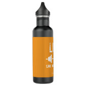 Lift alsof u het Oranje witte waterflesje bedoelt Waterfles (Links)