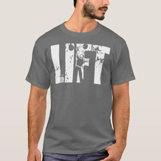 Lift - Circus Strongman - Bodybuilding Shirt (Voorkant)