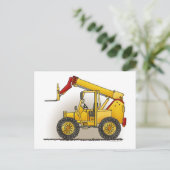 Lift Construction Post Card Briefkaart (Staand voorkant)