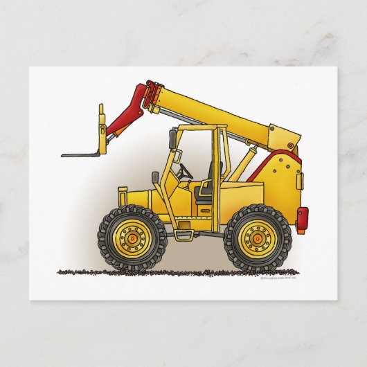 Lift Construction Post Card Briefkaart (Voorkant)