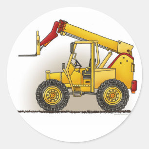 Lift Construction Sticker