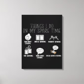 Lift Constructor Lift Mechanische Lift Canvas Afdruk (Voorkant)