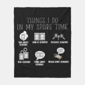 Lift Constructor Lift Mechanische Lift Fleece Deken (Voorkant)