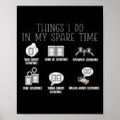 Lift Constructor Lift Mechanische Lift Poster (Voorkant)